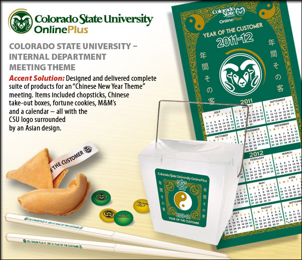 collection of colorado state university promotional products