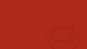 accent branding icon overlayed on a red background